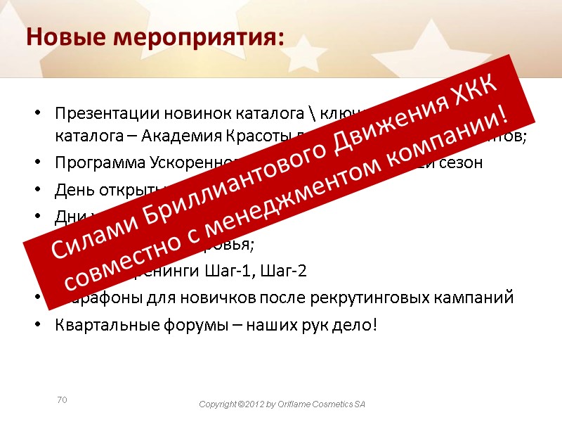 Презентации новинок каталога \ ключевые запуски каталога – Академия Красоты для консультантов-клиентов; Программа Ускоренного